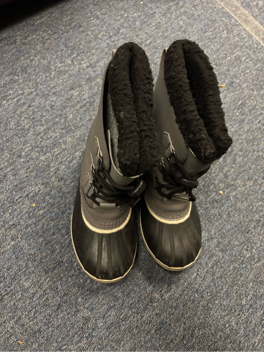 Sorel Black Insulated Winter Boots